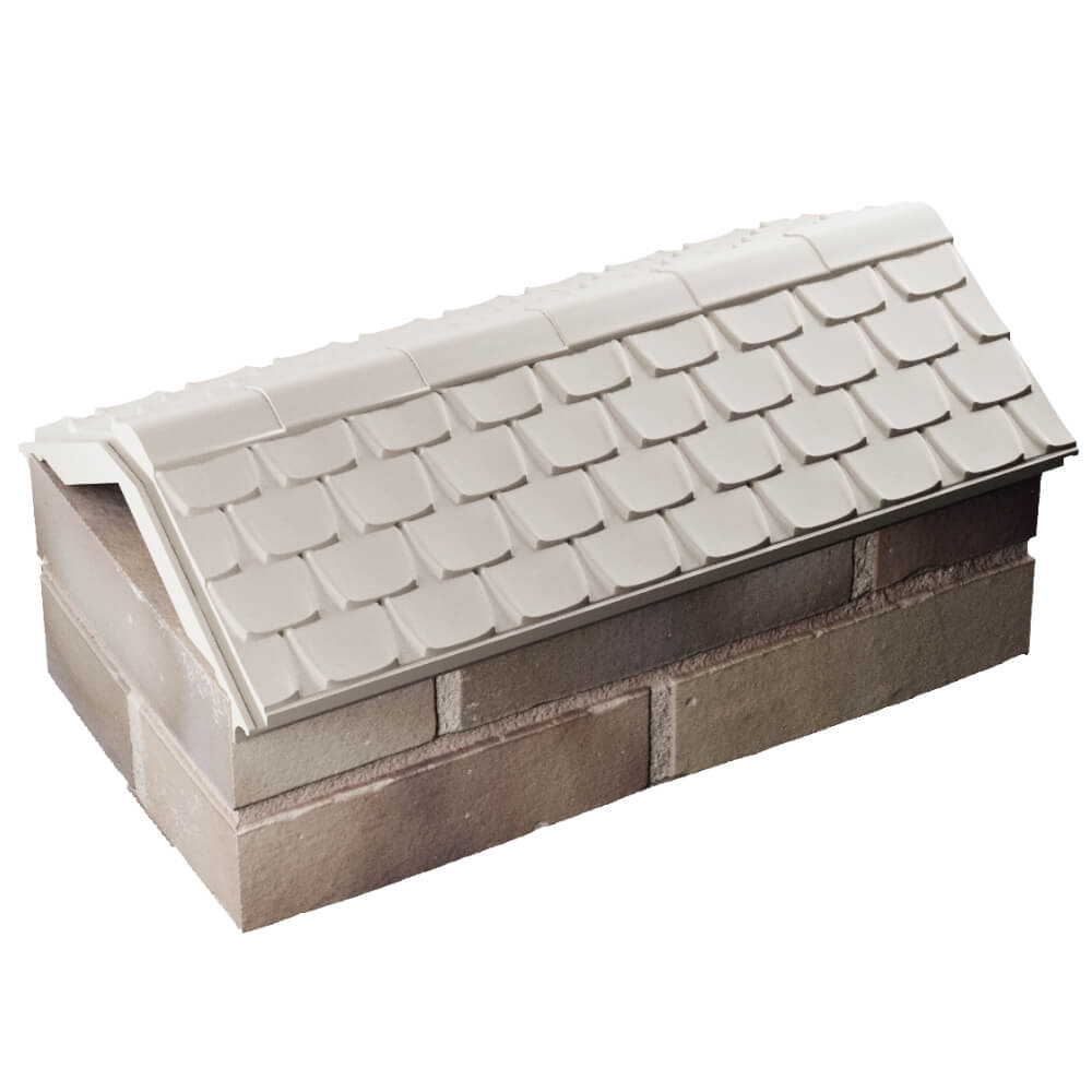 Парапет Zking Эльбрус Бежевый с посадкой на 1 кирпич (255мм) в Альметьевске фото