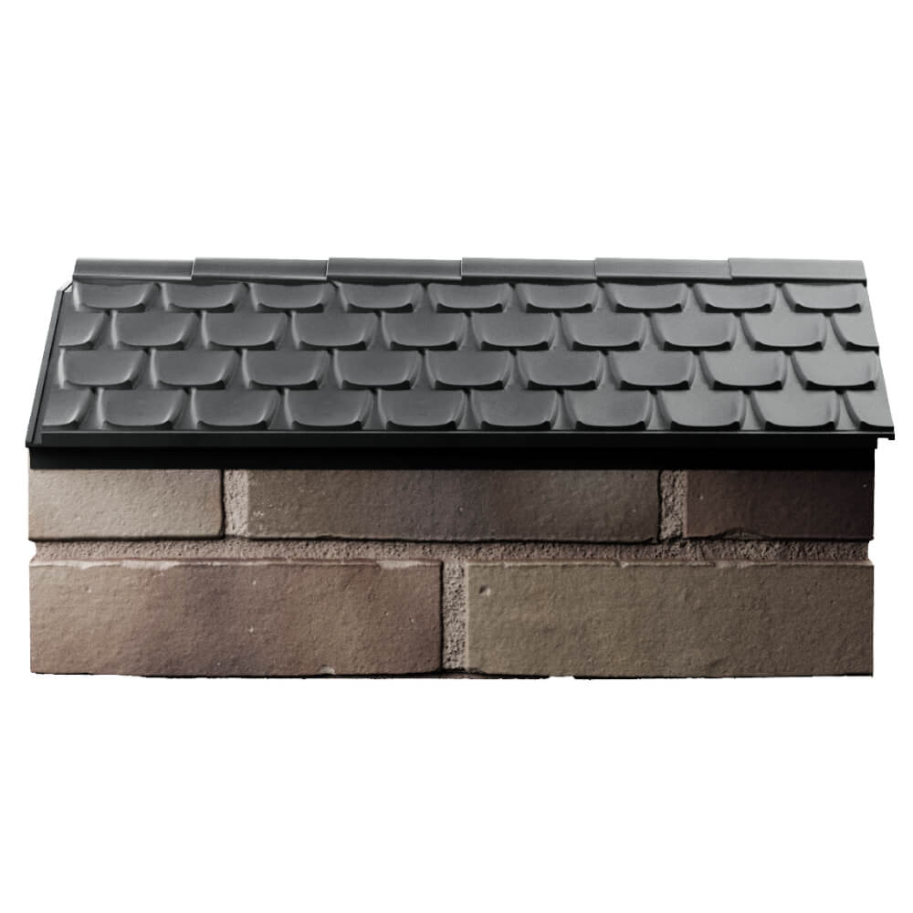 Парапет Zking Эльбрус Серый с посадкой на 1 кирпич (255мм) в Альметьевске фото
