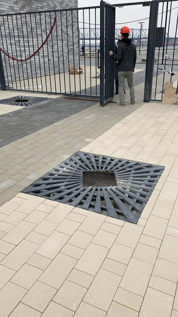 Приствольная решетка для дерева ZKING ATMOSPHERE 1.2х1.2м Черная в Альметьевске фото