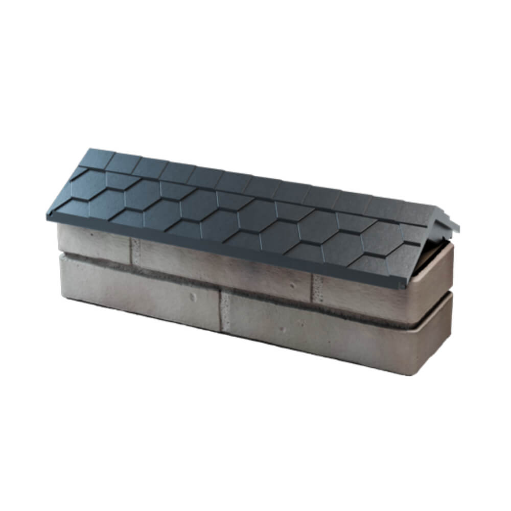 Парапет Zking Эверест Серый с посадкой на 0.5 кирпича (130мм) в Альметьевске фото