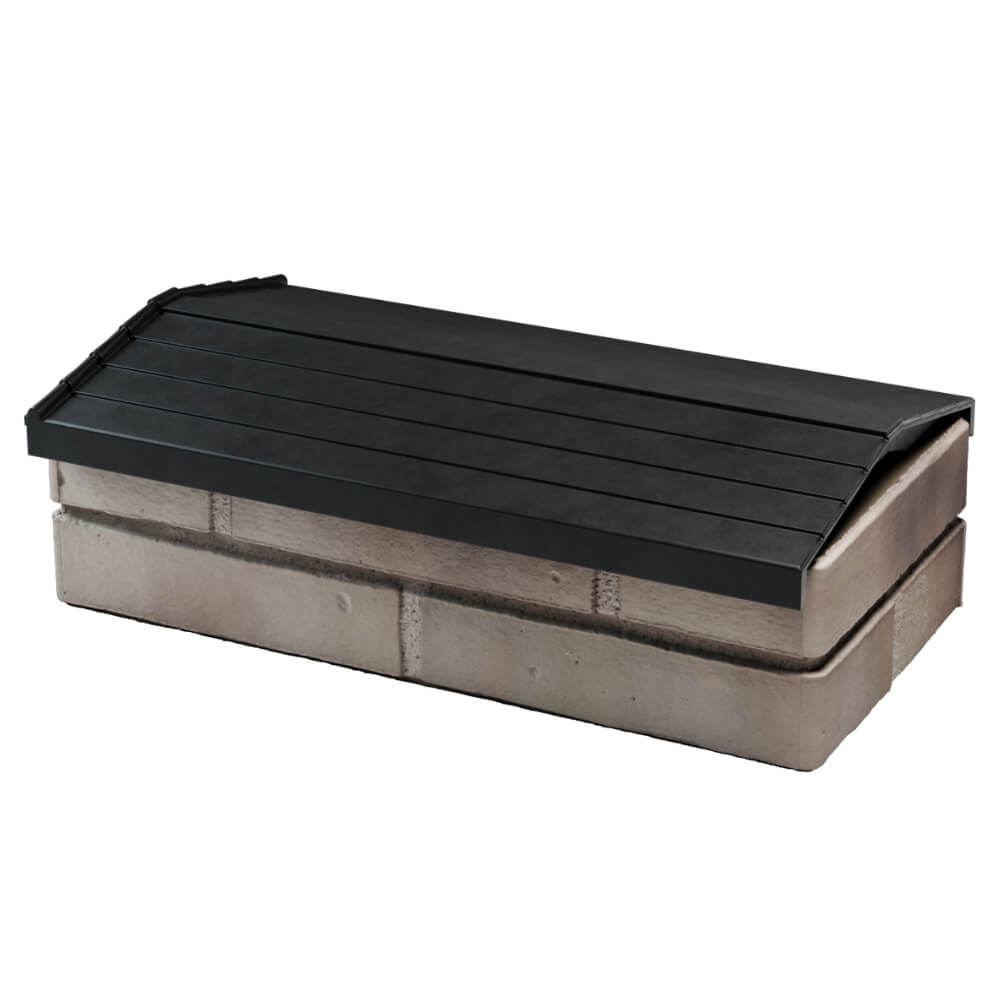 Парапет Zking Бона ХайТек Черный с посадкой на 1 кирпич (200/225/255мм) в Альметьевске фото