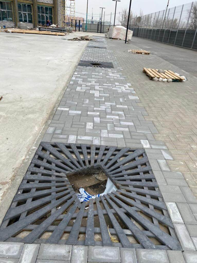 Приствольная решетка для дерева ZKING ATMOSPHERE 1.2х1.2м Черная в Альметьевске фото