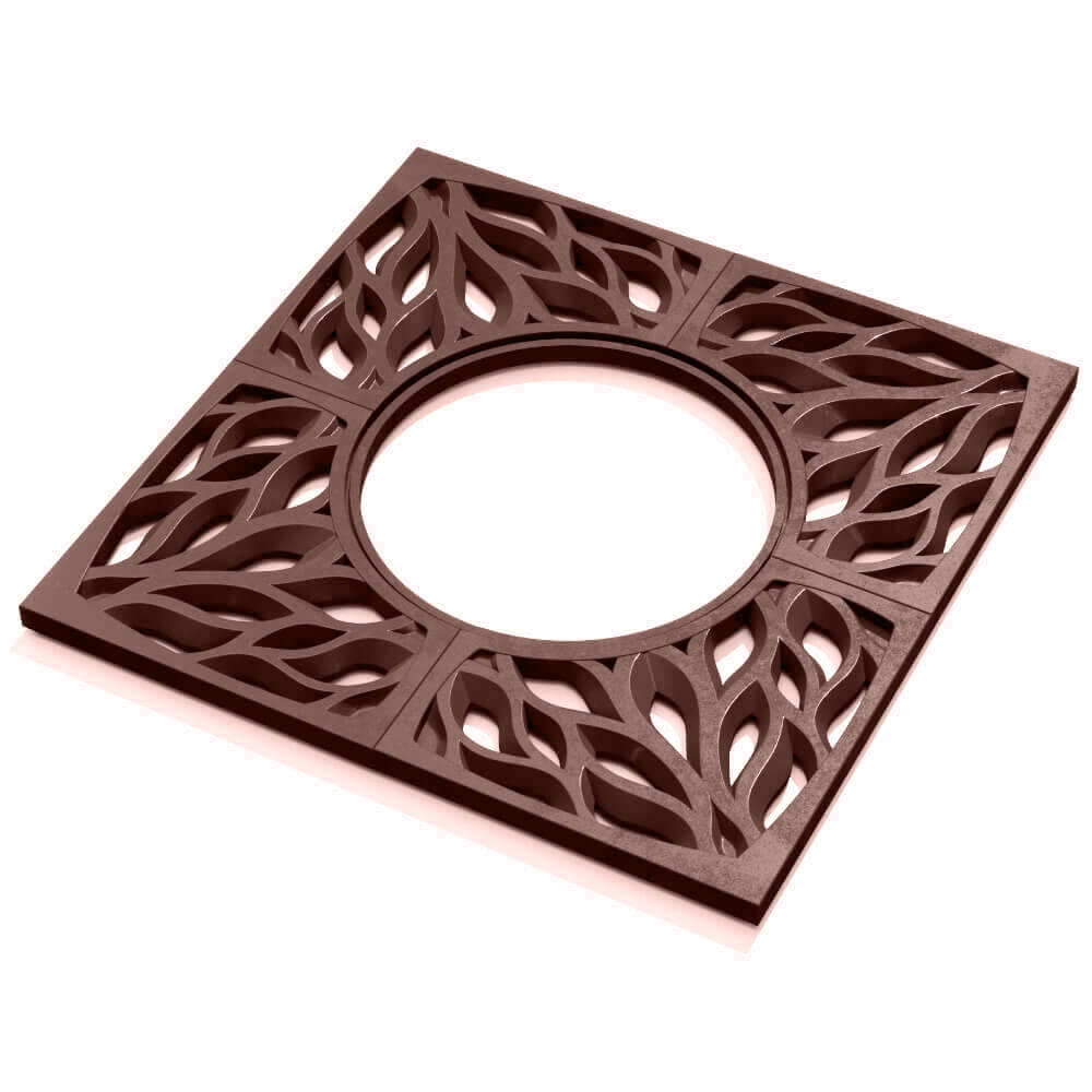 Приствольная решетка для дерева ZKING CRUST 1.2х1.2м Коричневая в Альметьевске фото