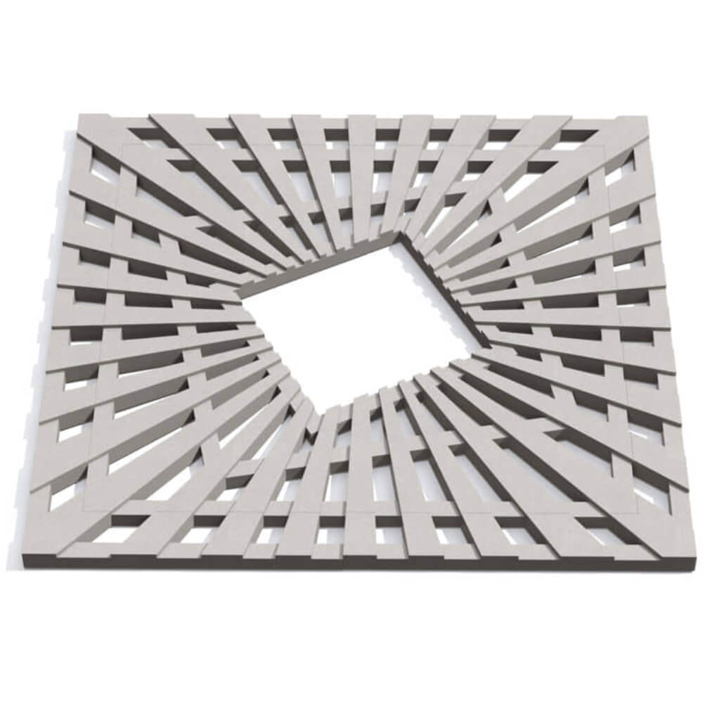 Приствольная решетка для дерева ZKING ATMOSPHERE 1.2х1.2м Бежевая Альметьевск фото