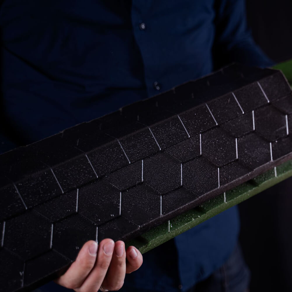 Парапет Zking Эверест Черный с посадкой на 1 кирпич (200/225/255мм) в Альметьевске фото