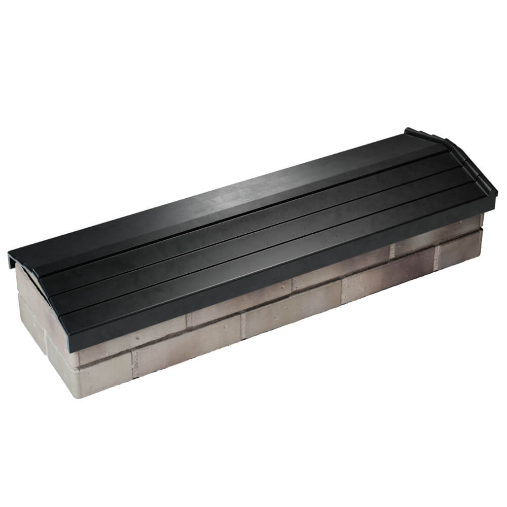 Парапет Zking Бона ХайТек Черный посадка на 0.5 кирпича (130мм) в Альметьевске фото