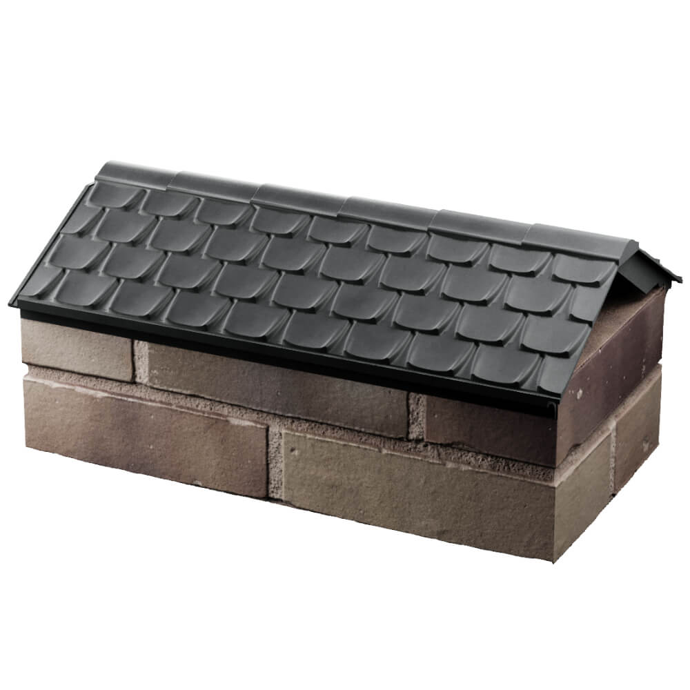 Парапет Zking Эльбрус Серый с посадкой на 1 кирпич (255мм) в Альметьевске фото