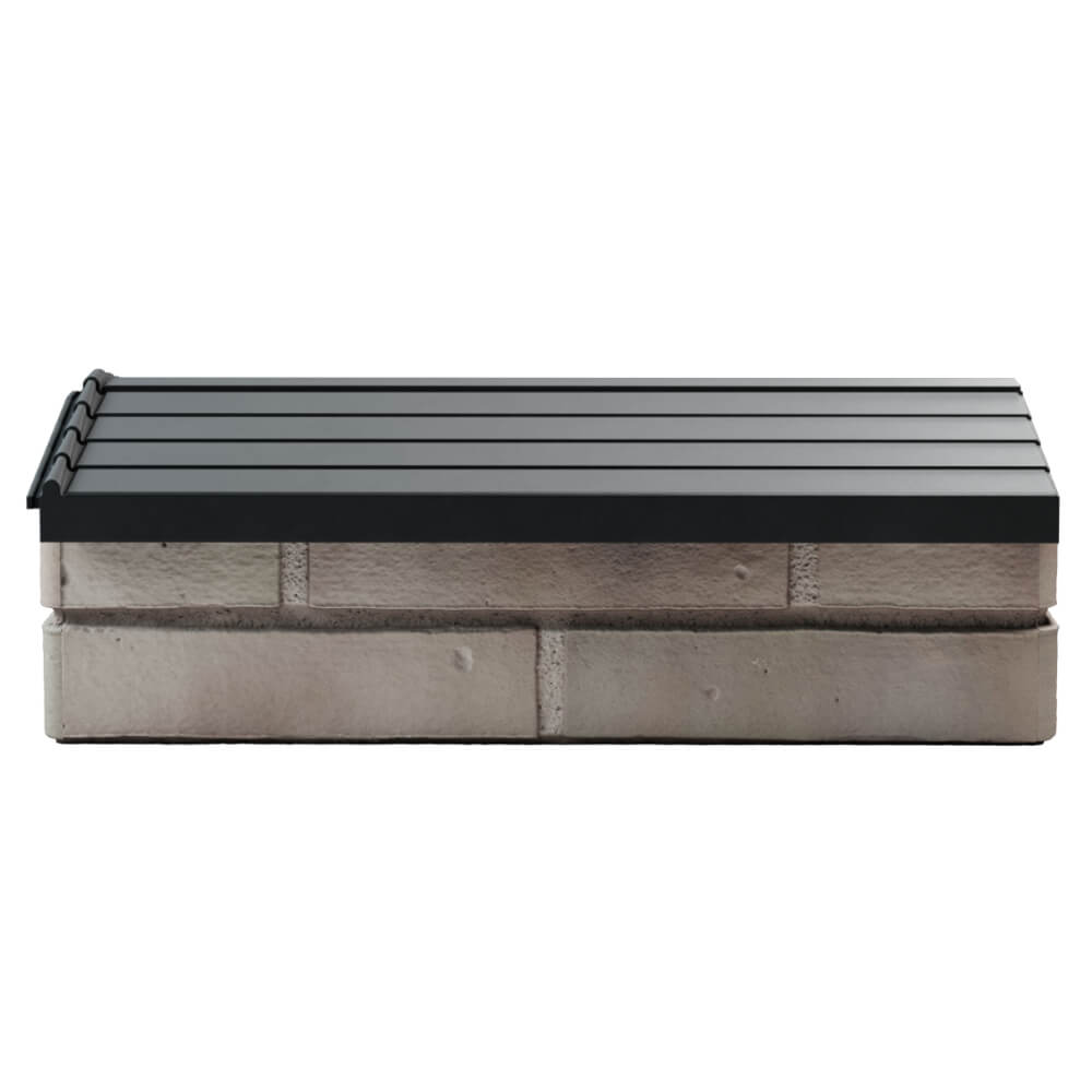 Парапет Zking Бона ХайТек Серый с посадкой на 1 кирпич (200/225/255мм) в Альметьевске фото