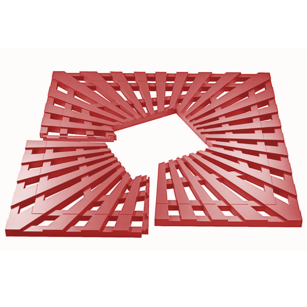 Приствольная решетка для дерева ZKING ATMOSPHERE 1.2х1.2м Красная в Альметьевске фото