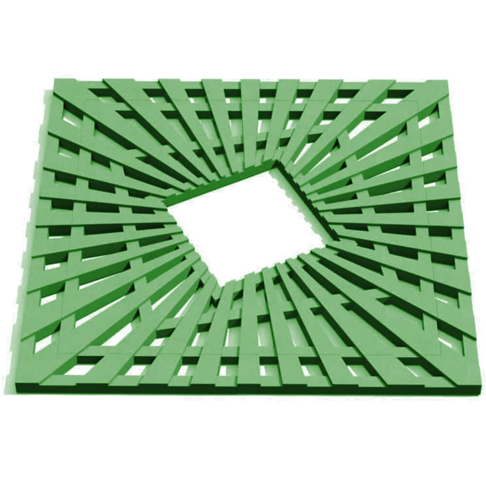 Приствольная решетка для дерева ZKING ATMOSPHERE 1.2х1.2м Зеленая Альметьевск фото