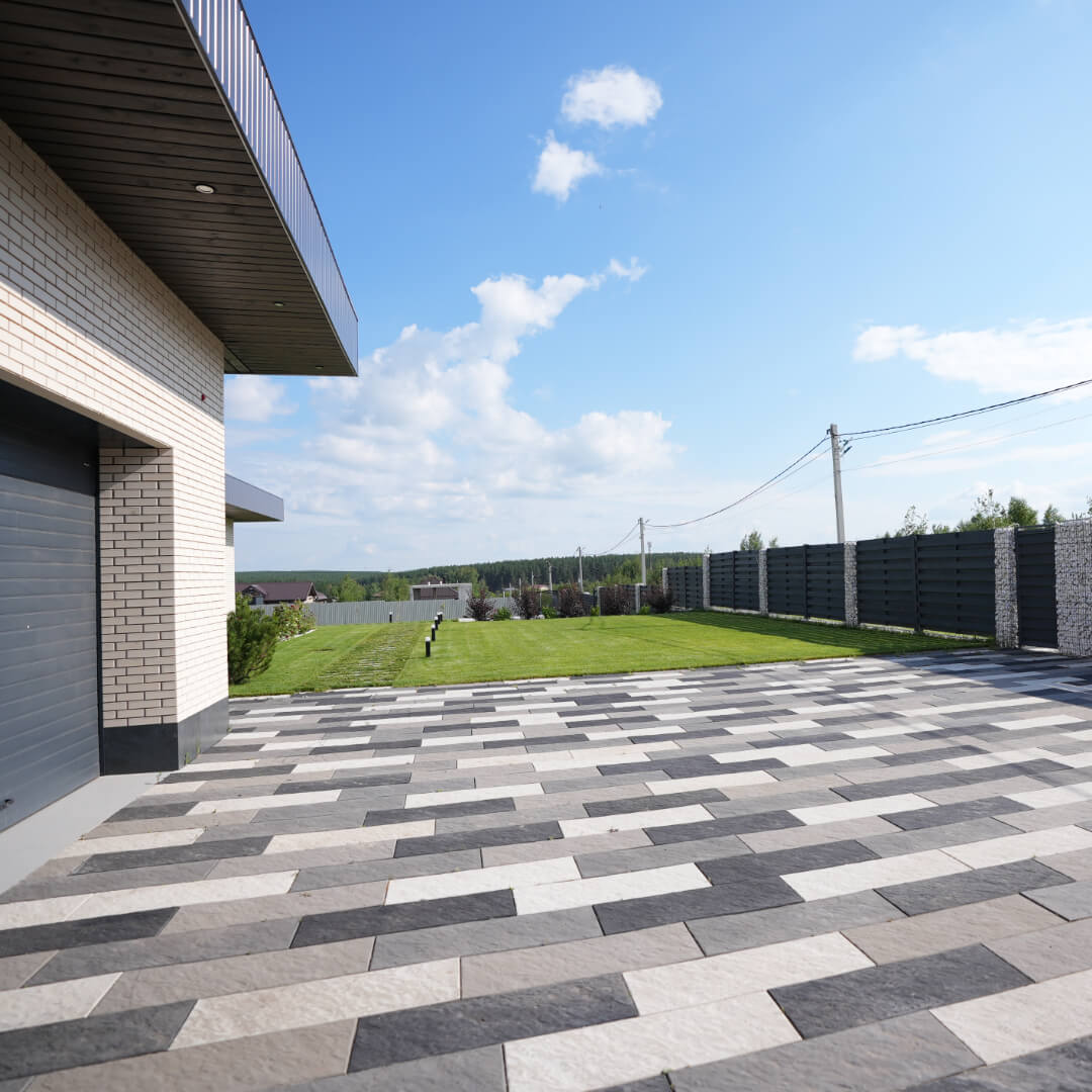 Шаговая плита STONE Черный Сланец 990х330х55мм в Альметьевске фото